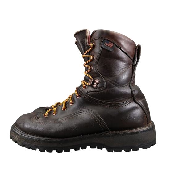 Danner Mens 8 Work Boots Hawk Nubuck Leather USA Waterproof Lace Up Handcrafted - Picture 4 of 16